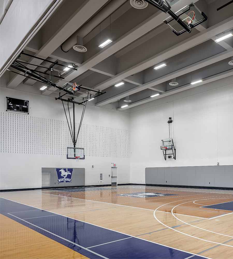 Indoor gymnasium in WSRC